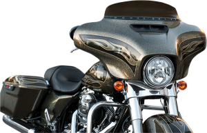 Stainless Steel Windshield Trim Black, 2, nordicamoto.ro