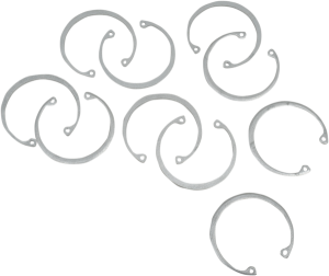 Snap And Retaining Rings Silver