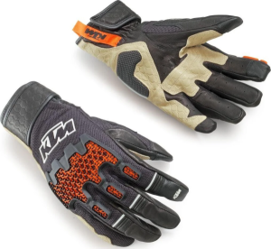 KTM ADV R V2 kesztyű, bézs/narancs/fekete