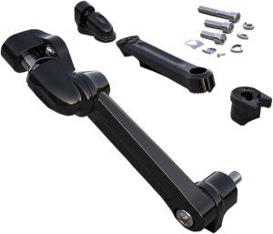 Passenger Peg Mounts Black, 1, nordicamoto.ro