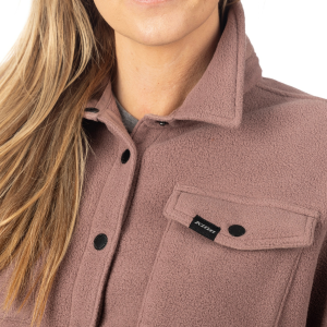 Geaca Dama tip  Cămașă  Klim Fleece Darby Canyon Papyrus, 3, nordicamoto.ro