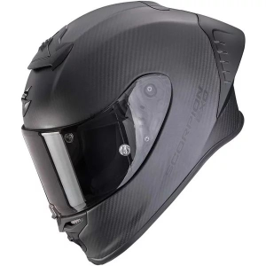 SCORPION EXO-R1 EVO II CARBON AIR SOLID M teljes arcú bukósisak, fekete, 1, nordicamoto.ro