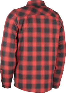 Fallblock flanelkabát, fekete, piros, L-es méret, 4, nordicamoto.ro