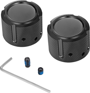 Front Axle Nut Cover Black, 1, nordicamoto.ro