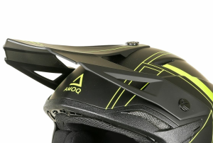 AMOQ Vertigo MIPS Peak Black/HiVis, 1, nordicamoto.ro