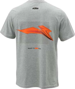 KTM Grid Gray póló, XL, 2, nordicamoto.ro