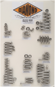 Custom Transformation Fastener Kit Silver