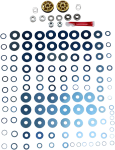Rebound Gold Valve Fork Kit Gold 
