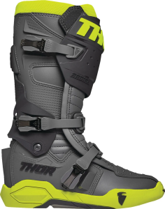 Thor Radial MX csizma, szürke/fluo sárga, 49,5, 3, nordicamoto.ro