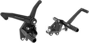 Softail Forward Controls Black, Silver Standard, 1, nordicamoto.ro