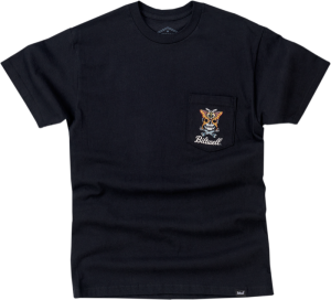 Skull Moth T-shirt Black