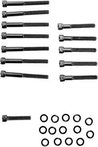 Socket-head Bolt Set Black Chrome, 1, nordicamoto.ro