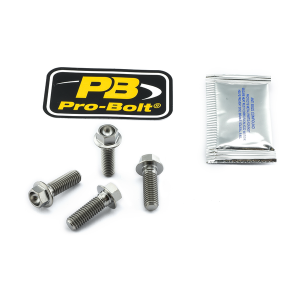 Titanium Clip-on / Handle Bar Mount Bolt Kit