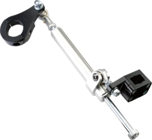 MOOSE RACING 7-way Steering Stabilizer Black 