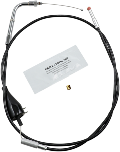 Black Vinyl Throttle/idle Cable Black Standard, 1, nordicamoto.ro