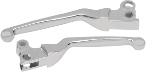Chrome Clutch/brake Lever Set Silver