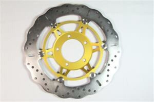 Contour X Series Brake Rotor Gold, Silver, Stainless Steel