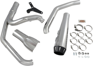 2-into-1 Road Rage Exhaust System Black