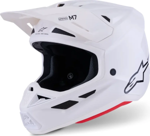 Alpinestars SM7 White XS bukósisak XS méretben, 1, nordicamoto.ro