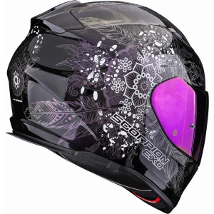 SCORPION EXO-491 DREAM M teljes arcú sisak, fehér/kaméleon, 3, nordicamoto.ro