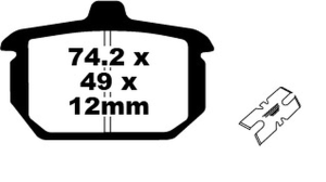 Fa-hh Series Sindered Brake Pads, 1, nordicamoto.ro