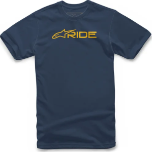 Alpinestars Ride 3.0 T-shirt Blue, Gold  S, 1, nordicamoto.ro