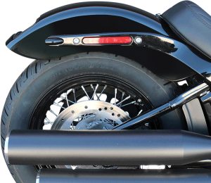 Rear Fender And License Plate Kit Black, Unfinished, 1, nordicamoto.ro