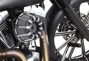 Inverted Series Air Cleaner Kit Black, 2, nordicamoto.ro