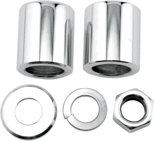 Axle Spacer/nut Kit Silver, 1, nordicamoto.ro