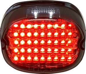 Low Profile Led Taillight Red, 3, nordicamoto.ro