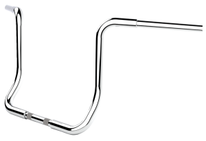 Twin Round Handlebar Silver, 2, nordicamoto.ro