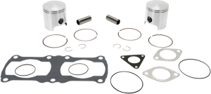 Piston Kit With Gaskets For Snowmobile