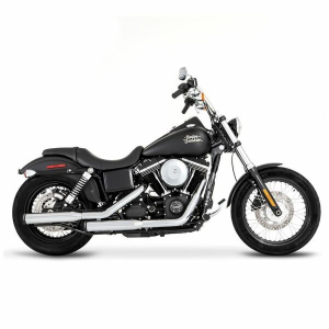 Muffler Slip-on 3(r) Duals For Softails Chrome