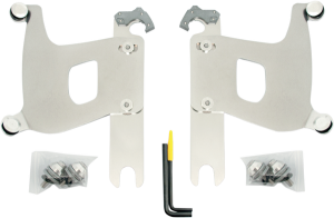 Bullet Fairing Trigger-lock Hardware Kit Silver