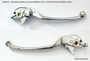 Fékkar a SUZUKI GSR600 '06–'10 / DL / GSF / SV 650 / GSX650 08–16 modellekhez – Nachman