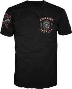 Tee Vv Renegadebkr Blk Md Black