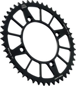 JT SPROCKETS hátsó lánckerék, fekete , nordicamoto.ro