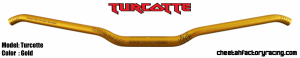 CFR Brett Turcotte Handlebar True Gold