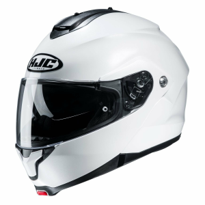 Casca HJC C91 Solid Fluo Alb S, 2, nordicamoto.ro