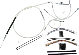 Sterling Chromite Ii® Designer Handlebar Installation Kit Silver, 3, nordicamoto.ro