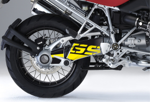 Swing Arm Decals Black, Yellow, 2, nordicamoto.ro