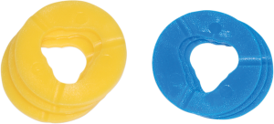 Shock Lowering Spacer Kit Blue, Yellow 