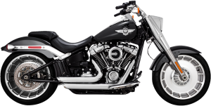 Shortshots Staggered Exhaust System Chrome 