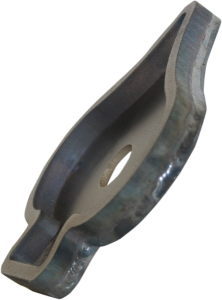 Weld-in Spade Mount