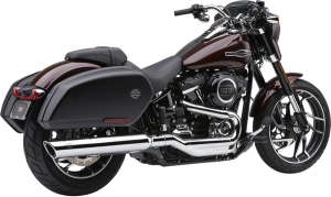909 Twins Slip-on Muffler Chrome, 1, nordicamoto.ro