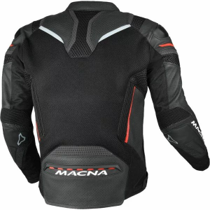Geaca de vara piele/textil MACNA GALVIC Negru 50, 2, nordicamoto.ro