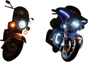 Tracer L.e.d. Front Turn Signal Conversions Amber, 3, nordicamoto.ro