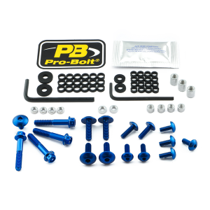 Fairing Bolt Kit For Suzuki Blue
