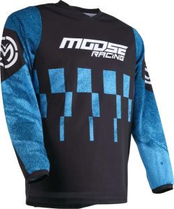 Tricou Moose Racing Qualifier Black/Blue 2XL, 1, nordicamoto.ro