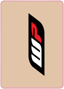 Upper Fork Decal Black, Red, White 